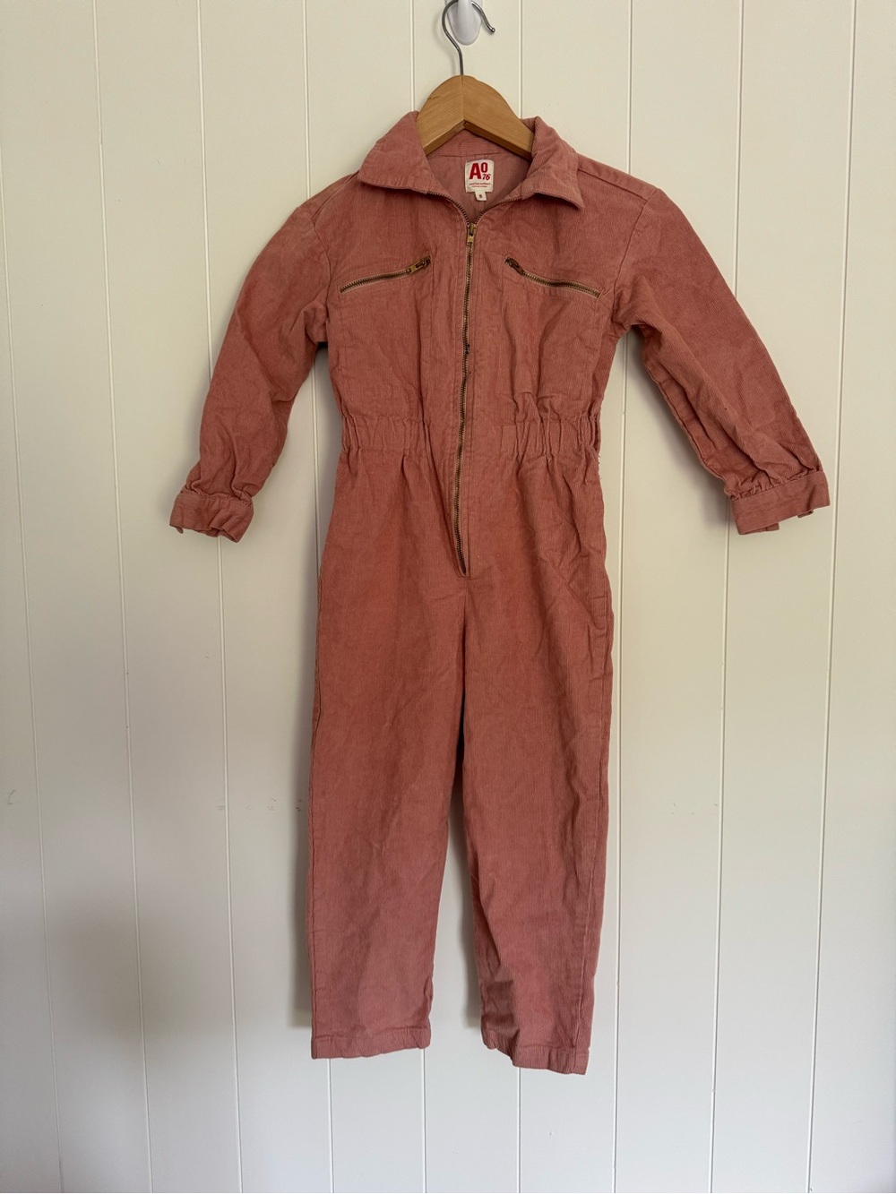 Rusty Rose Corduroy Jumpsuit